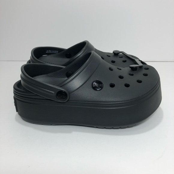 mens platform crocs